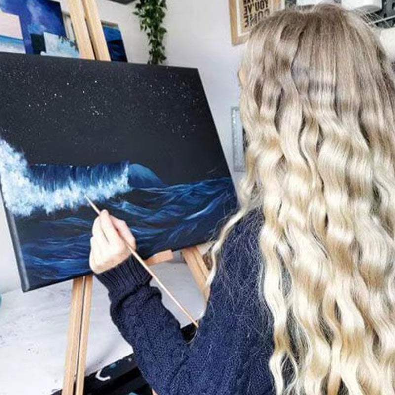 Black Cotton Canvas For Oil Painting 