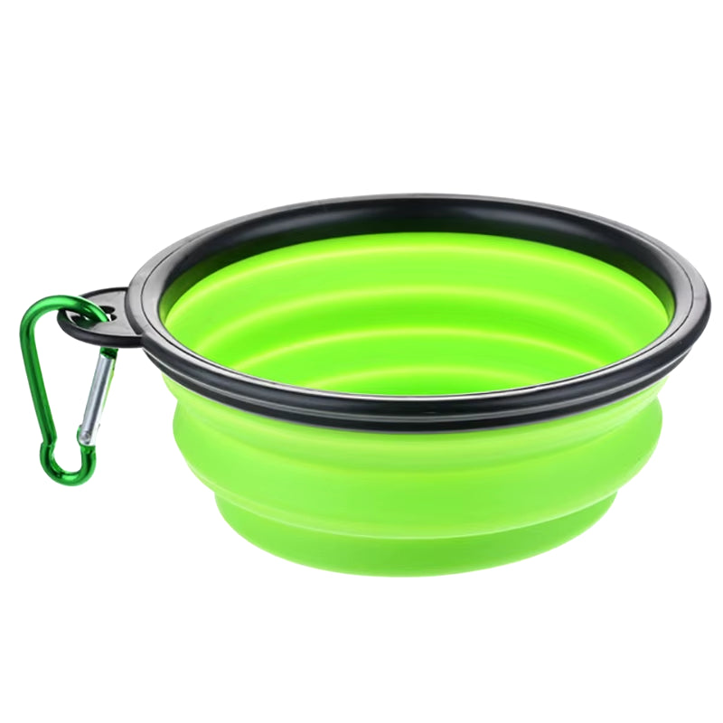 350/1000Ml Large Collapsible Dog Pet Folding Silicone Bowl Outdoor Travel Portable Puppy Food Container Feeder Dish Bowl