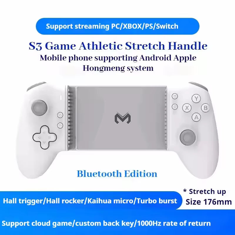 Gamepad Gaming Control for Mobile Android Cell Phone Cellular PC Tablet Hall Effect Joystick Command Type C Game Pad Controller