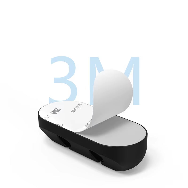 Cable Organizer Silicone Support Micro USB Type-C Cable Desk Organizer Holder for Mouse Keyboard Headphone Cable Organizer