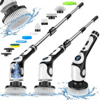 Multifunctional Electric Cleaning Brush Voice Rechargeable Smart Rotary Cleaning Brush Kitchen Cleaning Brush