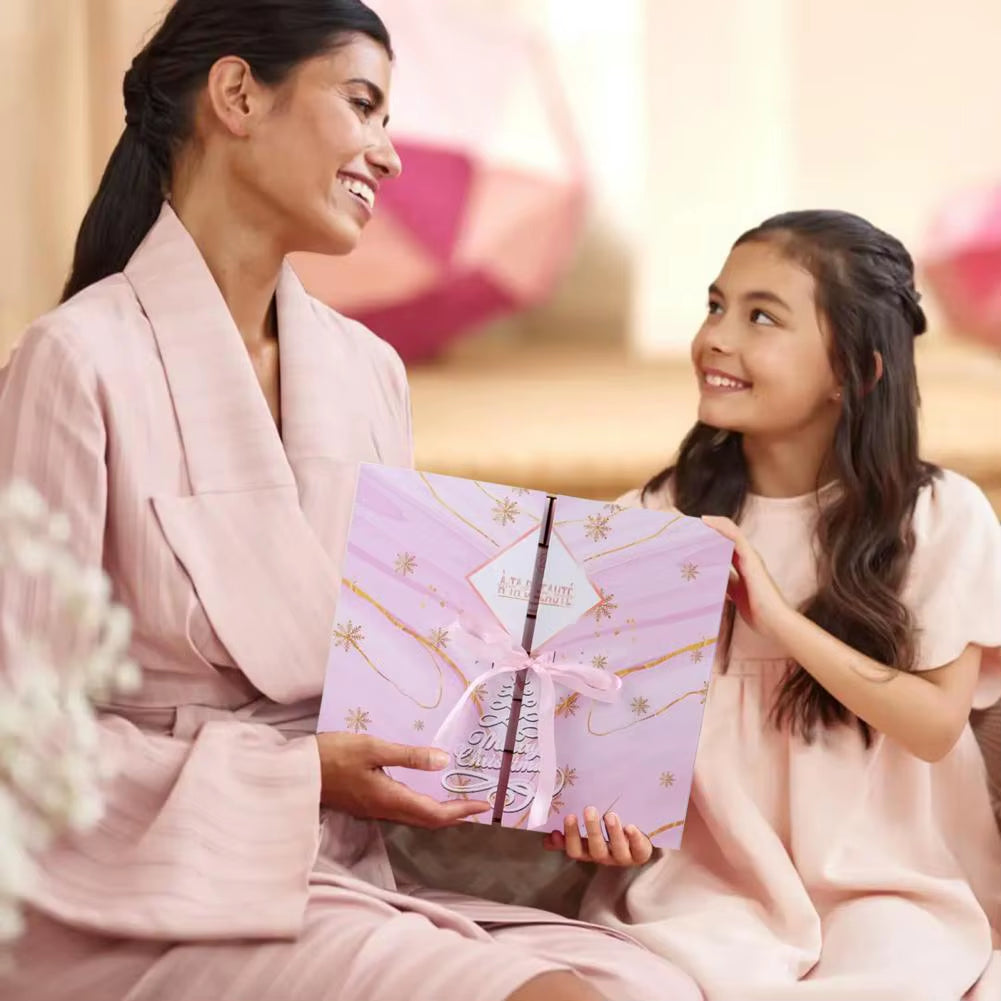 DIY Christmas Advent Calendar Boxes 2025 Empty Box to Fill 24-Day Christmas Countdown Calendar Christmas Gift Box