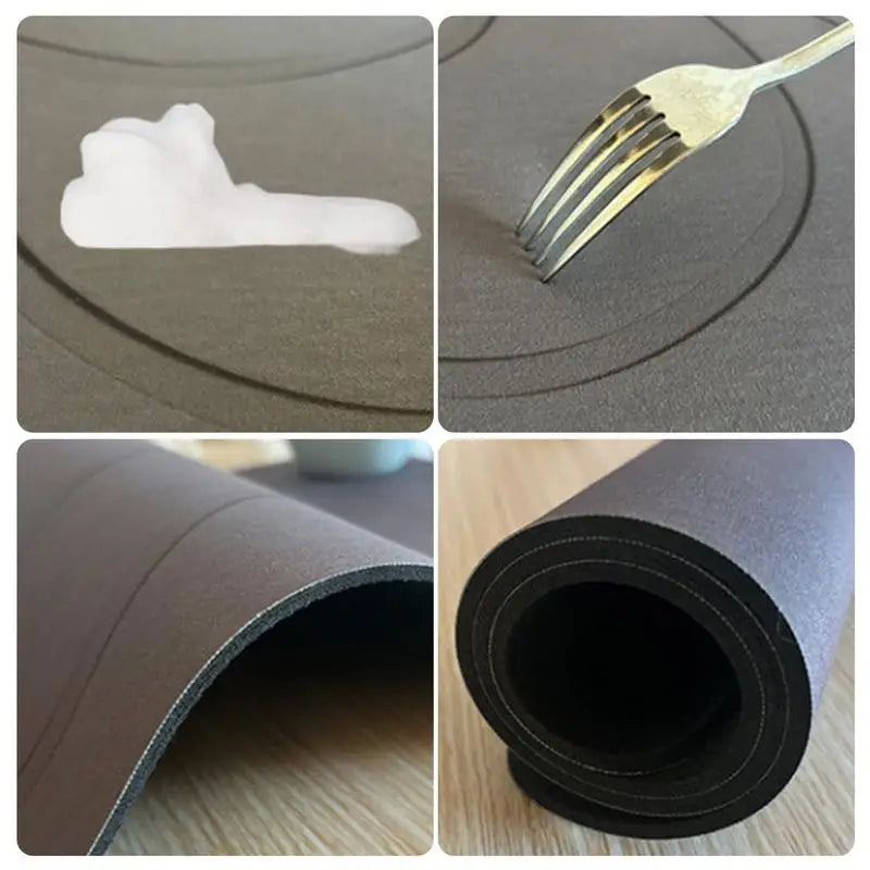 Bath Drying Stone Mat Fast Dry Shower Mat Quick Drying Diatomite Stone Washable Door Mat Bathroom Rugs Floor Mat Entryway Rugs