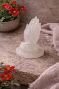 White Resin Praying Hands