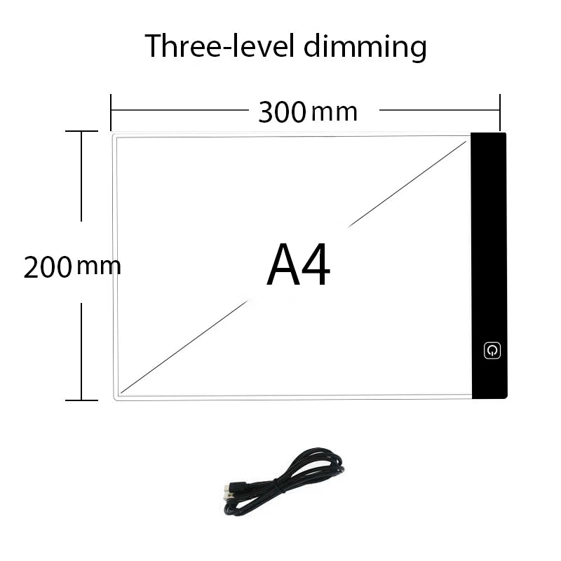 LED Drawing Pad For Paper