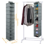 Multi Layer Hanging Bag Drawer Box Storage Universal Wardrobe Cloth Underwear Organizer Hanger Bag Household Supplies Shoe Rack