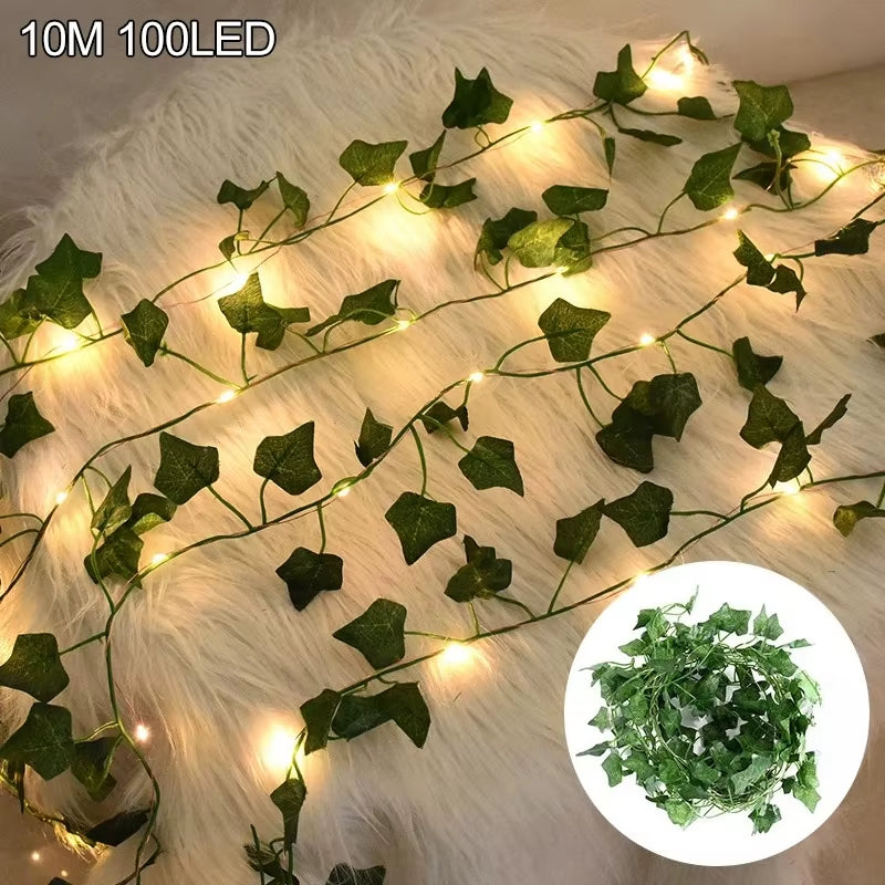 Artificial Vines With LED Lights