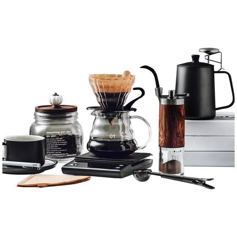 Full Set of Portable Hand Brewed Coffee Pot Set