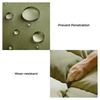 Dog Beds Luxury Pet Beds Faux Leather Dog Car Seat Booster Double Seats Pet Car Seat Bed with Safety Buckle