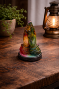 Multi Coloured Resin Praying Hands