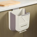 Camper Trash Can Hanging Trash Can Rv Trash Can Foldable Trash Can Household Kitchen Cabinet Hanging Garbage Storage for Kitchen