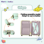 Mambobaby Pearl-Foam Baby Pool Float With Canopy