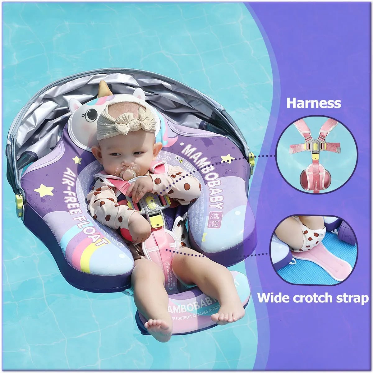 Mambobaby Baby Pool Float
