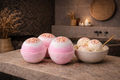 Pack Of 3 Ice Cream Scented Bath Bombs