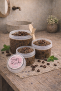 Coffee & Mint Scented Emulsified Sugar Scrub