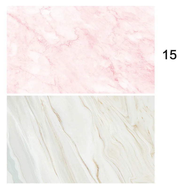 Double Sided Marble Photography Backdrops