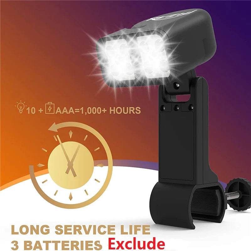 Portable Smart Touch LED Grill Light