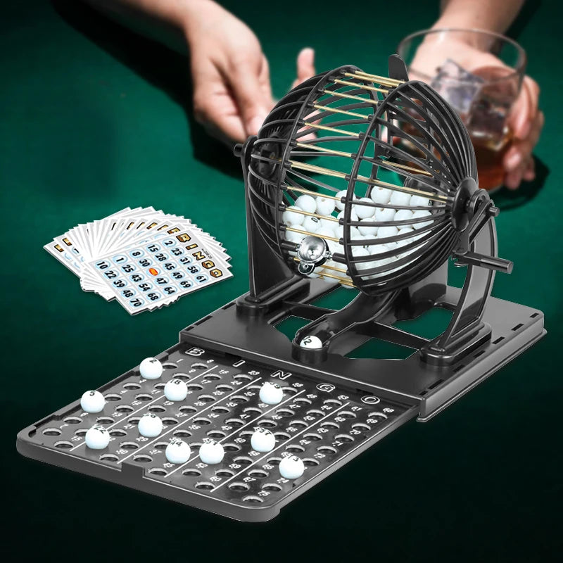Bingo Lottery Machine Cage