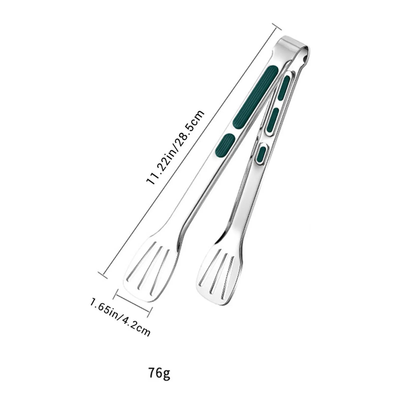 Non Slip Stainless Steel Kitchen Tongs