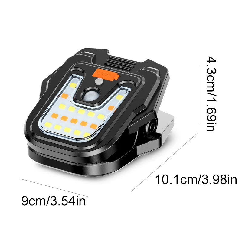 270 Degree Wide Angle Wireless Solar Motion Sensor Clip Light