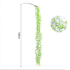 Hand Made Rattan Wall Plant Hanger