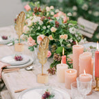 Gold Iron Ginkgo Leaf Ornaments