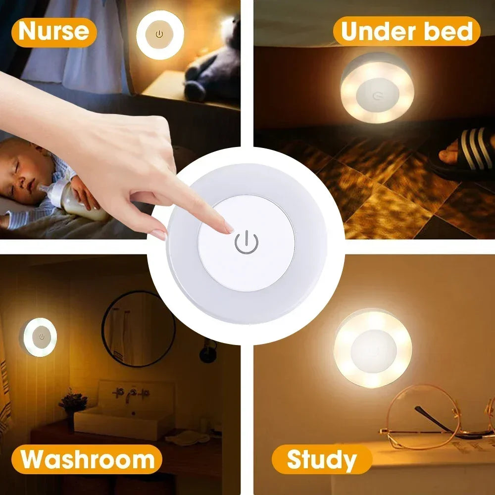 LED Portable USB Rechargeable Night Light