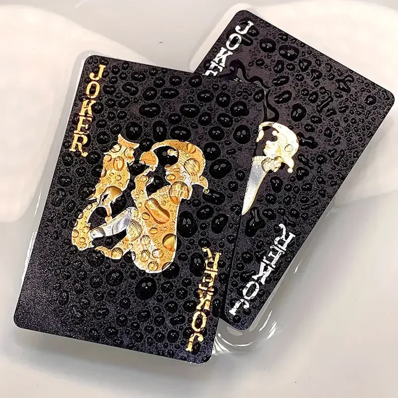 Black And Gold Playing Cards