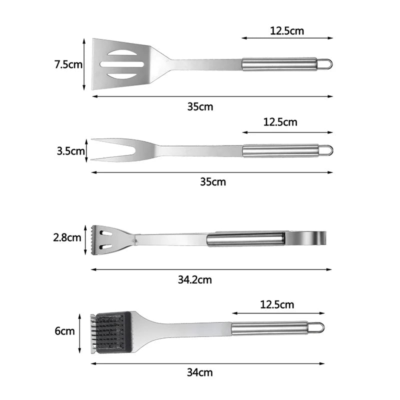 Braai Grill Tool Set