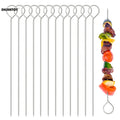 20cm Stainless Steel BBQ Skewers