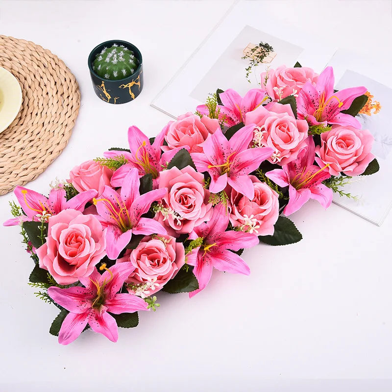 Artificial Flower Rows