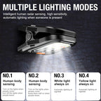 270 Degree Wide Angle Wireless Solar Motion Sensor Clip Light