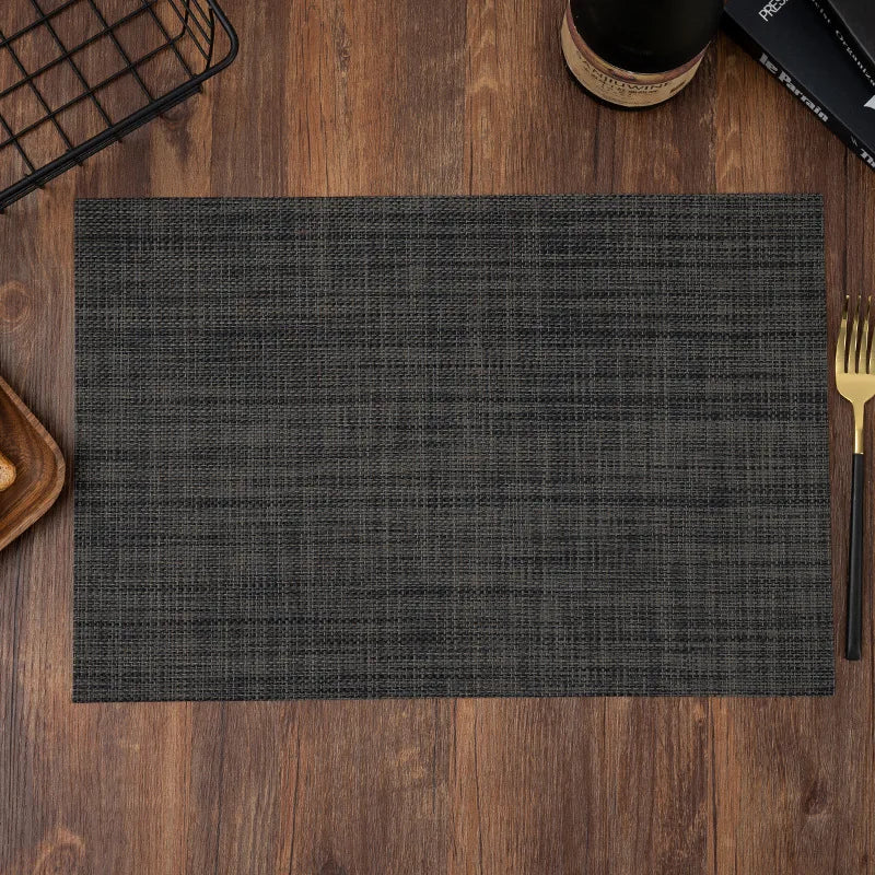 2/4/6 Pieces Durable Dining Table Placemats