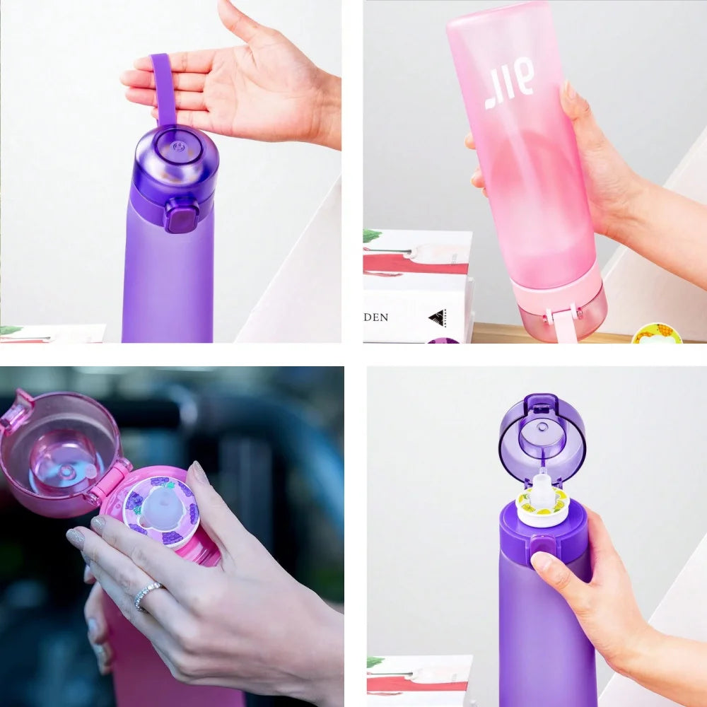 Air Water Bottle With Flavored Pods
