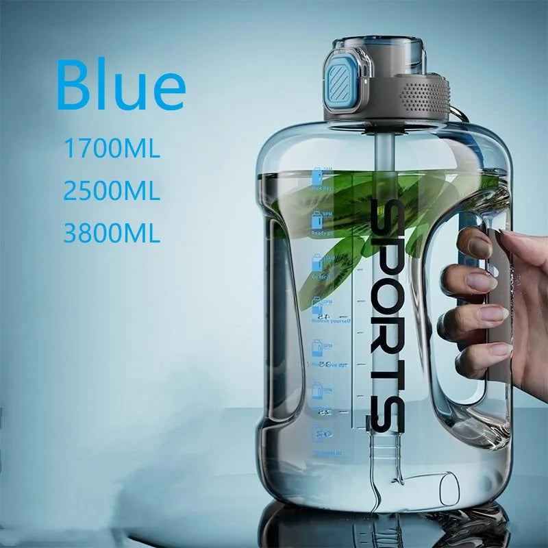 Fitness 1.7L - 3.8L Water Bottle