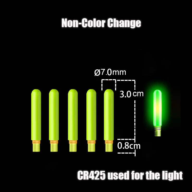 5 Piece Battery Operated Luminous Fishing Floats