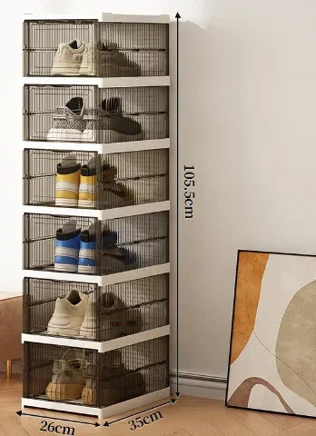 6 Layers Foldable Shoe Box