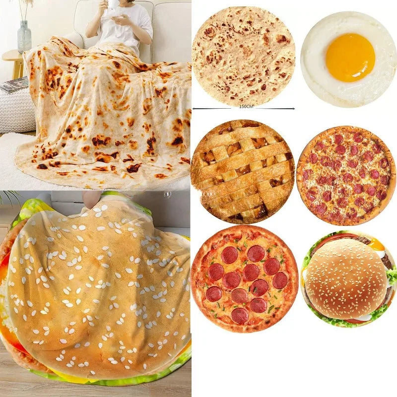 Breakfast Themed Blankets