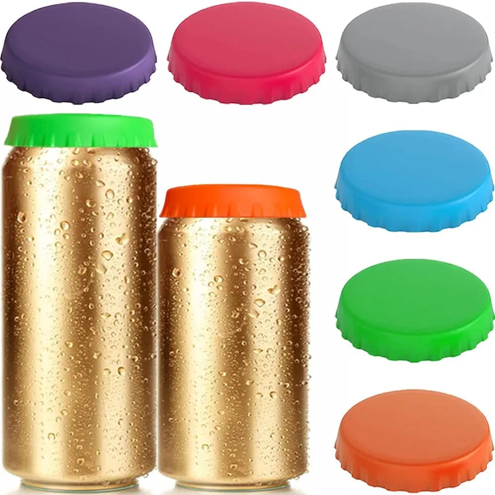 6 Pack Silicone Soda Can Lids
