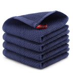 4/6 Piece Cotton Honey Comb Weave Dish Cloth