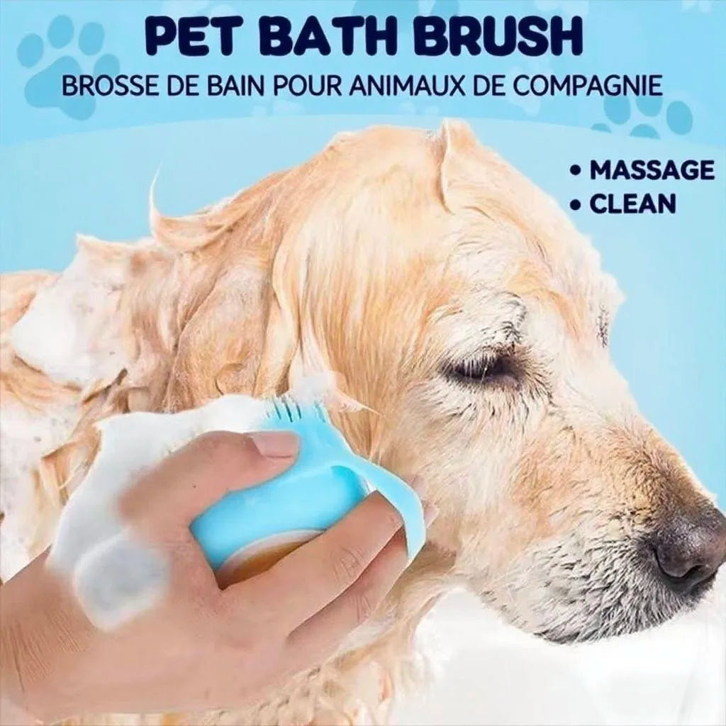 Silicone Soft Pet Massage Shower Brush