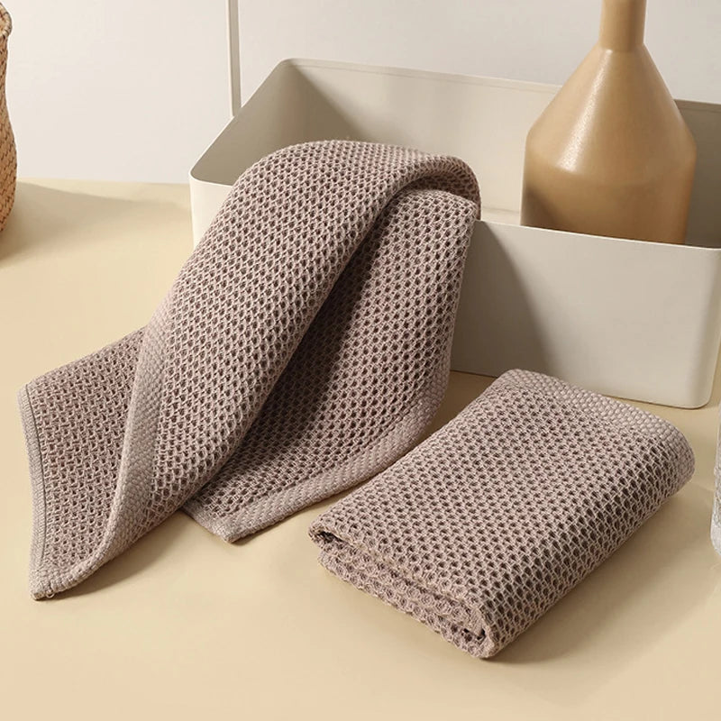 4/6 Piece Cotton Honey Comb Weave Dish Cloth