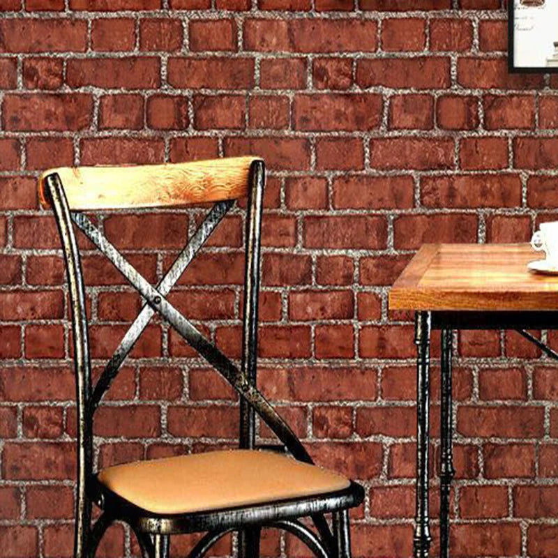 Brick Styled Waterproof Self Adhesive Wallpaper