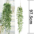 Hand Made Rattan Wall Plant Hanger