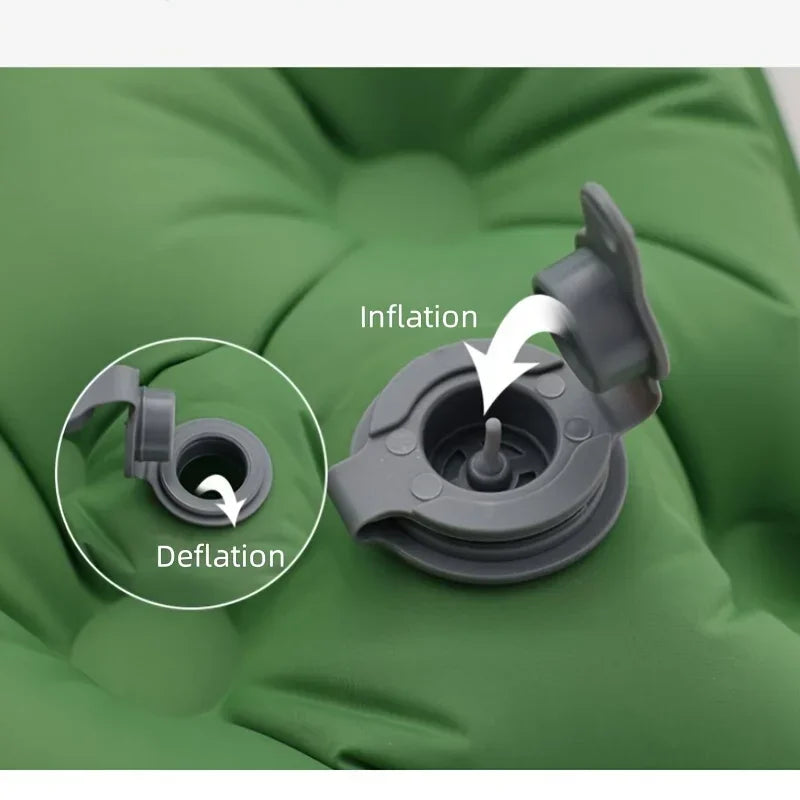 Double Sized Extra Wide Inflatable Mattress With Built In Pump