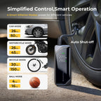 150PSI Electric Tire Pump For Car/Motorcycle/Bicycle