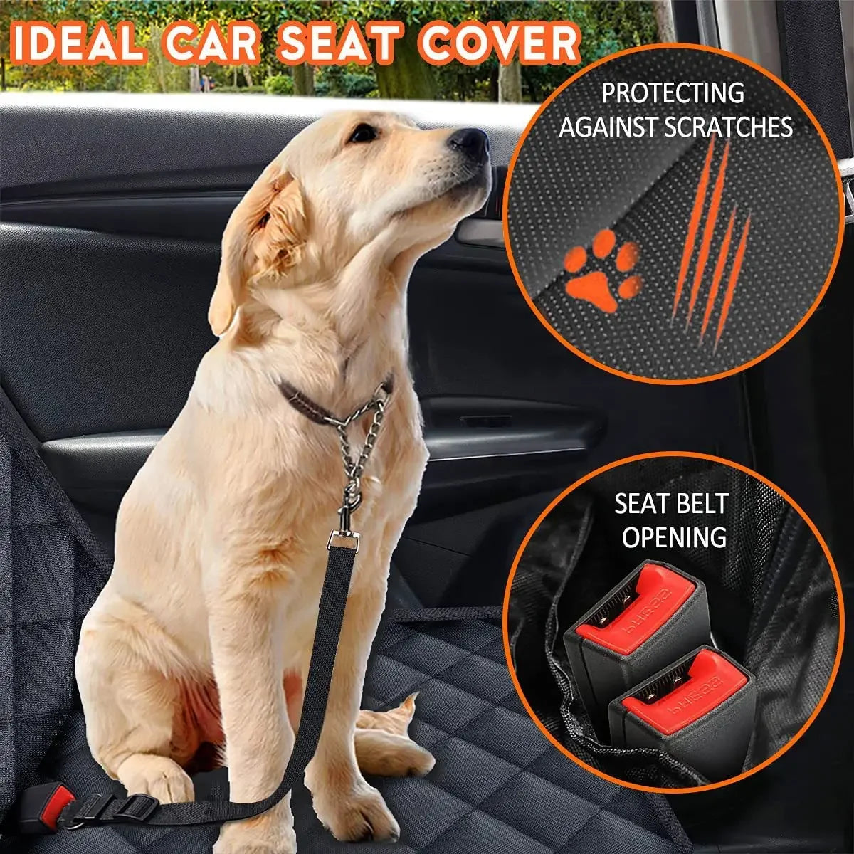 Dog Car Rear/Boot Seat Cover