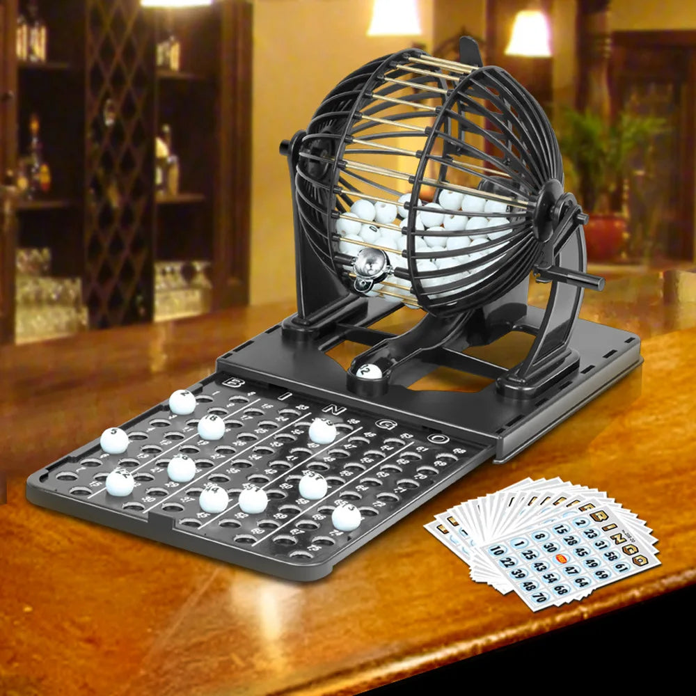 Bingo Lottery Machine Cage