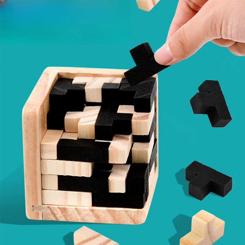3D Cube Puzzle For Kids