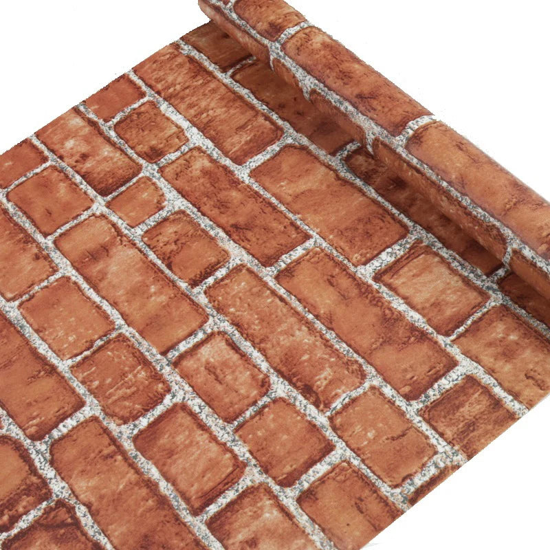 Brick Styled Waterproof Self Adhesive Wallpaper